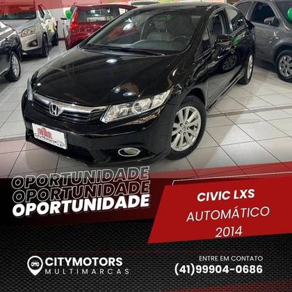 HONDA CIVIC 1.8 LXS 16V FLEX 4P AUTOMÁTICO